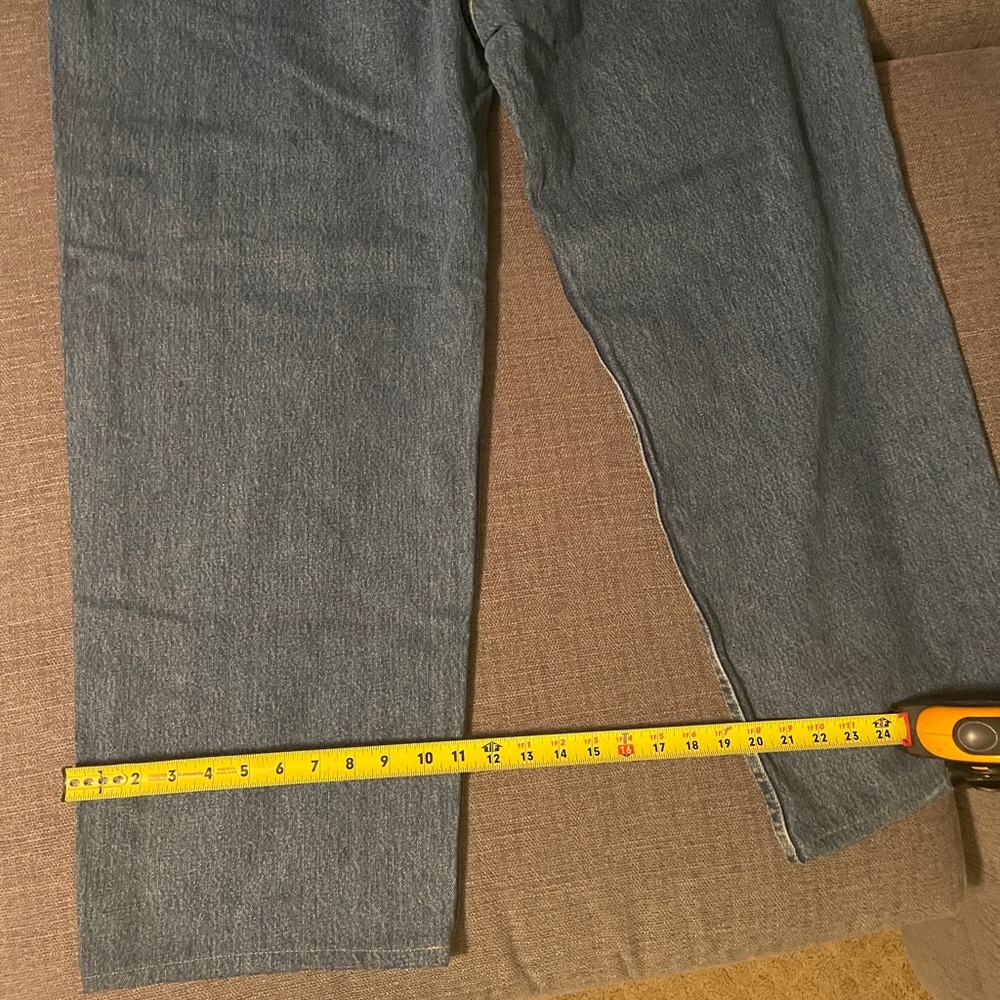 Levi’s 550 Relaxed Blue Jeans 48 x29” - Picture 7 of 8